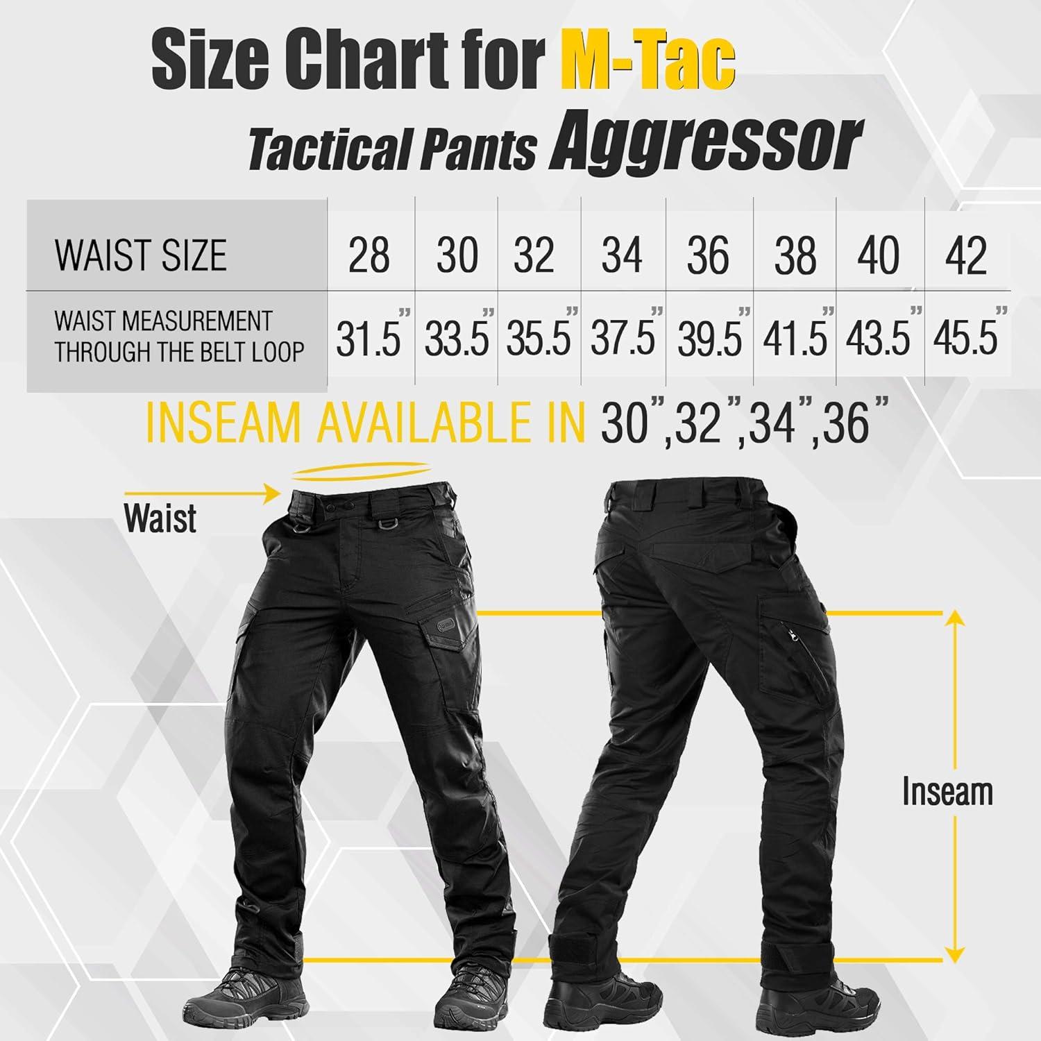 image:imageMTac Aggressor Flex Tactical Cargo Pants for Men Durable RipStop Cargo Work Trousers with Reinforced Knees Stretch FitOlive Dark