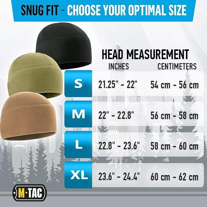 image:imageMTac Fleece Watch Cap Army Military Tactical Beanie Hat Winter Skull CapWhite