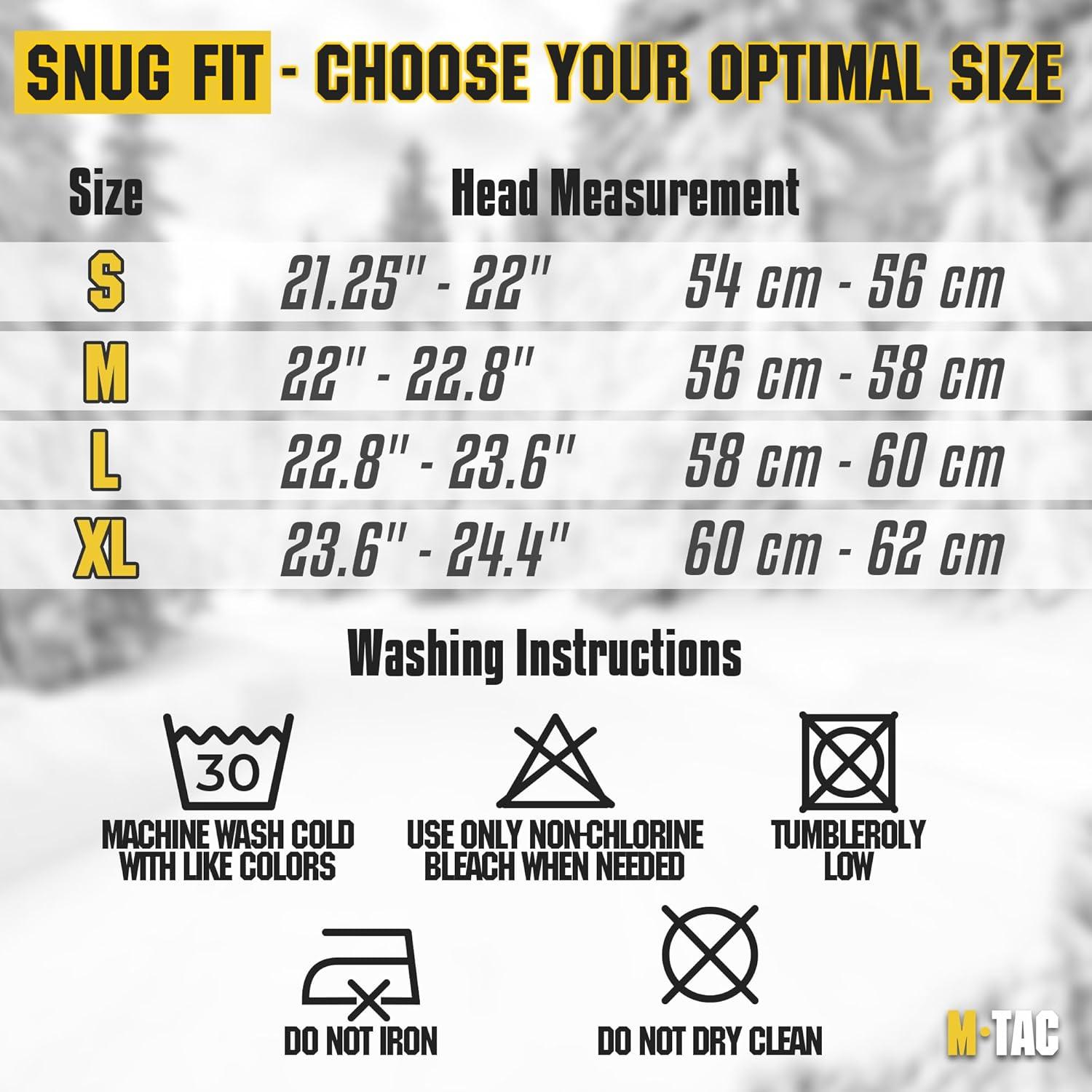 image:imageMTac Fleece Watch Cap Tactical Beanie Hat Winter Skull Cap with SlimtexCoyote Brown