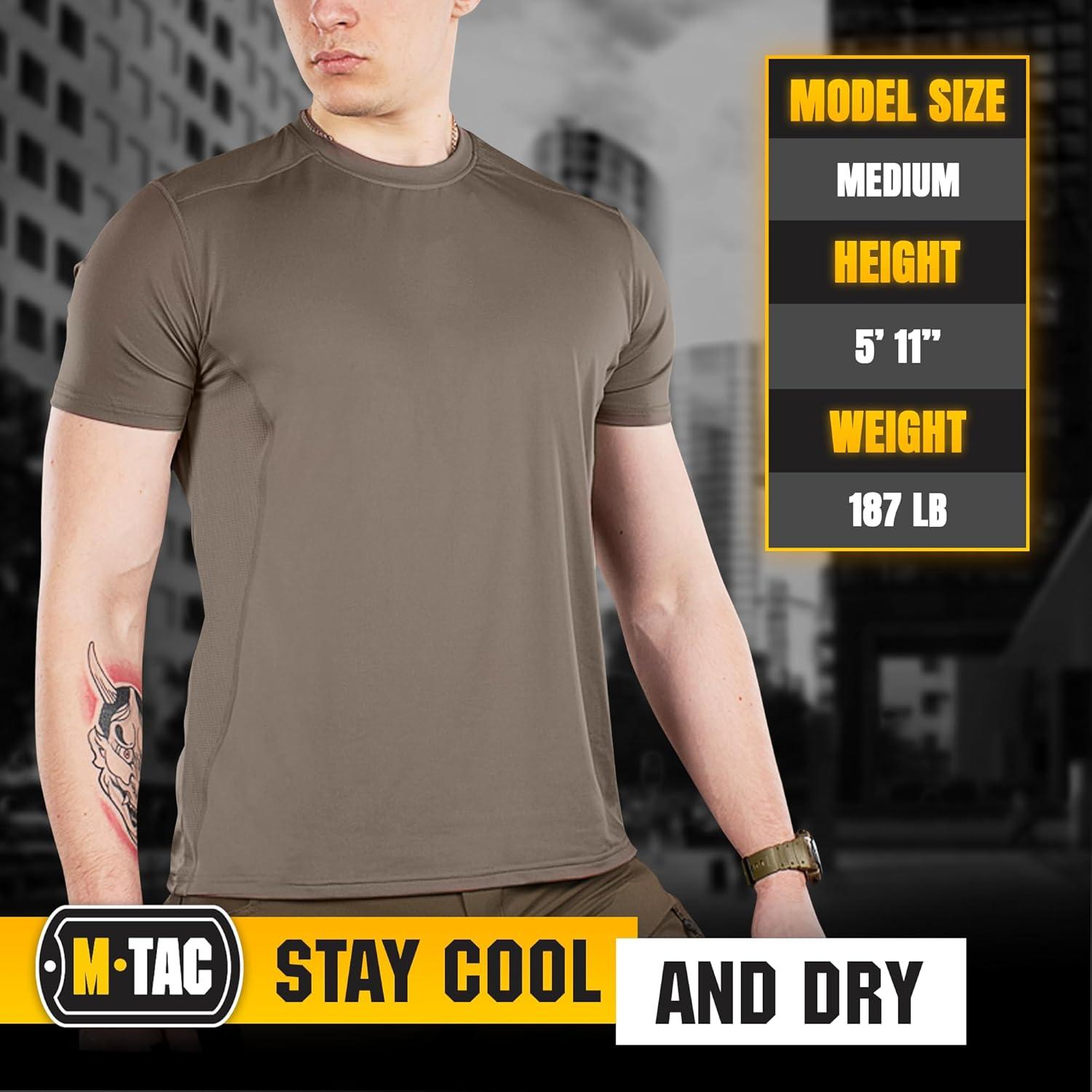 image:imageMTac Tactical Short Sleeve TShirt Army Military Ultra Vent Mens Athletic Workout Gym Training T ShirtOlive