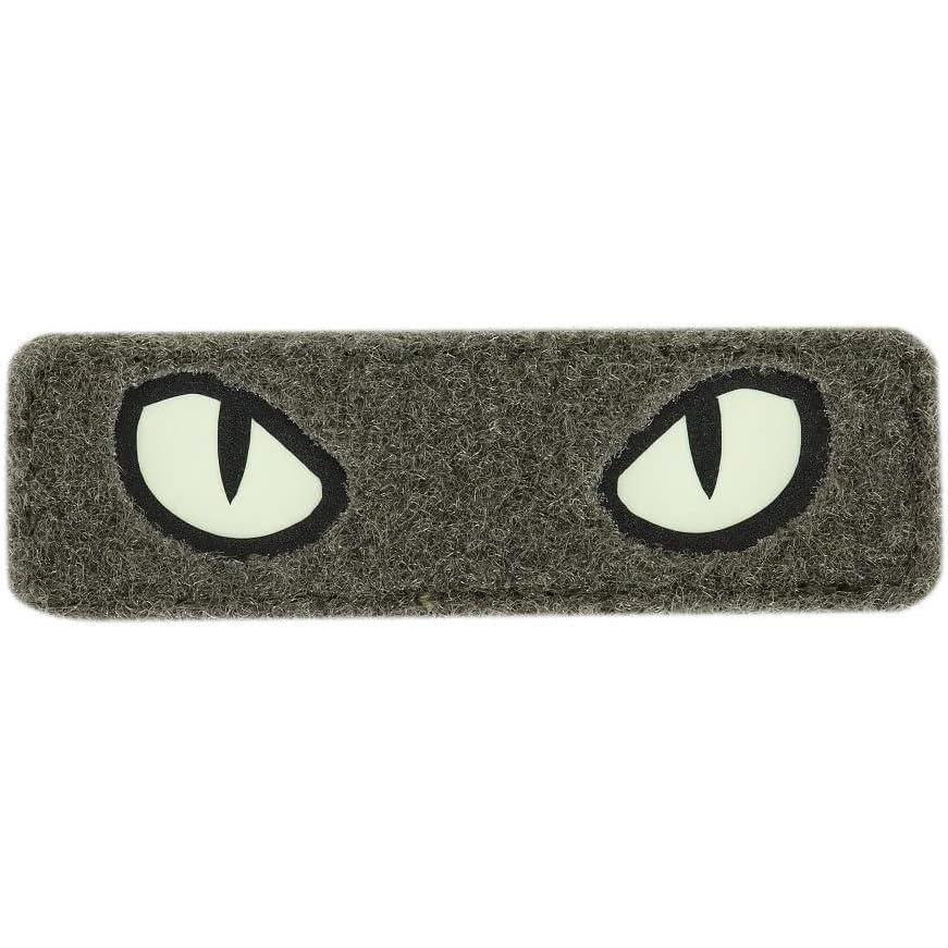image:imageMTac Cat Eyes Glow in The Dark Morale Patches Tactical Patch Military Combat Hook Fasteners Black GITDRanger GreenGID