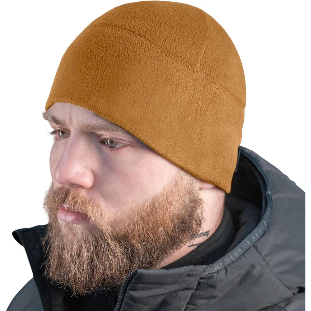 image:imageMTac Polartec Micro Series Fleece Tactical Beanie Hat Watch Cap Skull CapCoyote No Logo