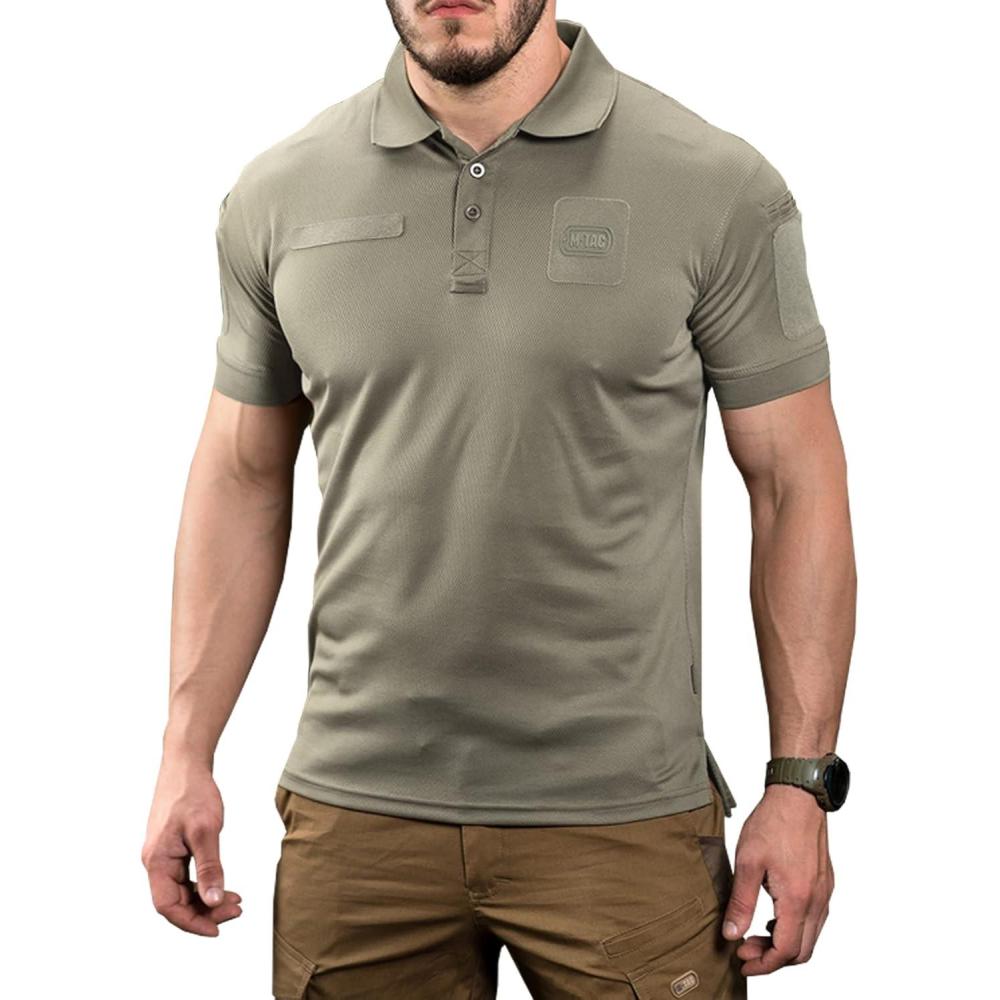 image:imageMTac Tactical Breathable Polo Shirt Military Quick Dry Coolmax Short Sleeve TShirt for MenOcp