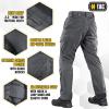 M-Tac Aggressor Flex Tactical Cargo Pants for Men – Durable Rip-Stop Cargo Work Trousers with Reinforced Knees, Stretch Fit(Dark Grey)