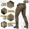 M-Tac Aggressor Flex Tactical Cargo Pants for Men – Durable Rip-Stop Cargo Work Trousers with Reinforced Knees, Stretch Fit(Olive Dark)