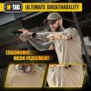 M-Tac Athletic Tactical T-Shirt Gen.2 – Breathable Polyester Military T-Shirt with Patch Panels on Short Sleeves for Men(Ocp)