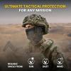 M-Tac Balaclava Face Mask – Lightweight Full Face & Neck Cover for Motorcycle, Tactical, Hunting, Cycling, Airsoft(Black)