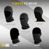 M-Tac Balaclava Face Mask – Lightweight Full Face & Neck Cover for Motorcycle, Tactical, Hunting, Cycling, Airsoft(Black)