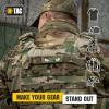M-Tac Cat Eyes – Glow in The Dark – Morale Patches Tactical Patch Military Combat Hook Fasteners (Black – GITD)(Camo – GITD)