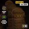 M-Tac Cat Eyes – Glow in The Dark – Morale Patches Tactical Patch Military Combat Hook Fasteners (Black – GITD)(Coyote – GITD)