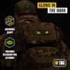 M-Tac Cat Eyes – Glow in The Dark – Morale Patches Tactical Patch Military Combat Hook Fasteners (Black – GITD)(Multicam/GID)