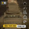 M-Tac Cat Eyes – Glow in The Dark – Morale Patches Tactical Patch Military Combat Hook Fasteners (Black – GITD)(Olive-PVC)