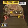 M-Tac Cat Eyes – Glow in The Dark – Morale Patches Tactical Patch Military Combat Hook Fasteners (Black – GITD)(Ranger Green – GITD)