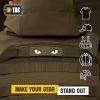 M-Tac Cat Eyes – Glow in The Dark – Morale Patches Tactical Patch Military Combat Hook Fasteners (Black – GITD)(Ranger Green/GID)