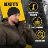 M-Tac Elite Fleece Watch Cap – Military Tactical Beanie Hat Winter Skull Cap(Black)