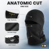 M-Tac Elite Winter Fleece Balaclava – Cold Weather Mask Thermal for Winter – Men Tactical(Black)