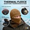 M-Tac Elite Winter Fleece Balaclava – Cold Weather Mask Thermal for Winter – Men Tactical(Coyote Brown)