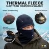 M-Tac Elite Winter Fleece Balaclava – Cold Weather Mask Thermal for Winter – Men Tactical(Dark Navy Blue)