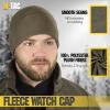 M-Tac Fleece Watch Cap – Tactical Beanie Hat Winter Skull Cap with Slimtex(Army Olive)