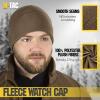 M-Tac Fleece Watch Cap – Tactical Beanie Hat Winter Skull Cap with Slimtex(Dark Olive)