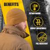 M-Tac Polartec Micro Series Fleece – Tactical Beanie Hat Watch Cap Skull Cap(Coyote (No Logo))