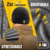 M-Tac Tactical Beanie Fleece Watch Cap – Winter Hat Elite – Patch Panel(Black)