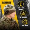 M-Tac Tactical Beanie Fleece Watch Cap – Winter Hat Elite – Patch Panel(Camo)