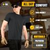 M-Tac Tactical Short Sleeve T-Shirt – Army Military Ultra Vent Men’s Athletic Workout Gym Training T Shirt(3 Pack Black)
