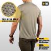 M-Tac Tactical Short Sleeve T-Shirt – Army Military Ultra Vent Men’s Athletic Workout Gym Training T Shirt(Coyote Brown)