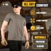 M-Tac Tactical Short Sleeve T-Shirt – Army Military Ultra Vent Men’s Athletic Workout Gym Training T Shirt(Olive)