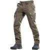 M-Tac Aggressor Flex Tactical Cargo Pants for Men – Durable Rip-Stop Cargo Work Trousers with Reinforced Knees, Stretch Fit(Olive Dark)