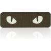 M-Tac Cat Eyes – Glow in The Dark – Morale Patches Tactical Patch Military Combat Hook Fasteners (Black – GITD)(Ranger Green – GITD)