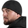M-Tac Elite Fleece Watch Cap – Military Tactical Beanie Hat Winter Skull Cap(Black)