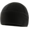 M-Tac Tactical Beanie Fleece Watch Cap – Winter Hat Elite – Patch Panel(No Panel Black)