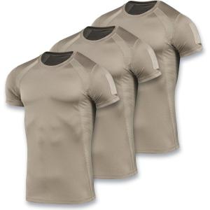 M-Tac Athletic Tactical T-Shirt Gen.2 – Breathable Polyester Military T-Shirt with Patch Panels on Short Sleeves for Men(Ocp)