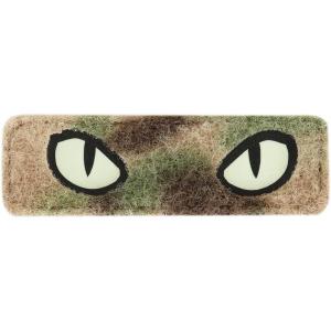 M-Tac Cat Eyes – Glow in The Dark – Morale Patches Tactical Patch Military Combat Hook Fasteners (Black – GITD)(Multicam/GID)