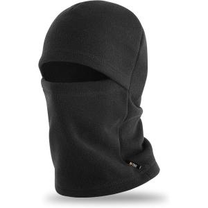 M-Tac Elite Winter Fleece Balaclava – Cold Weather Mask Thermal for Winter – Men Tactical(Black)