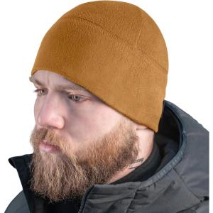 M-Tac Polartec Micro Series Fleece – Tactical Beanie Hat Watch Cap Skull Cap(Coyote (No Logo))
