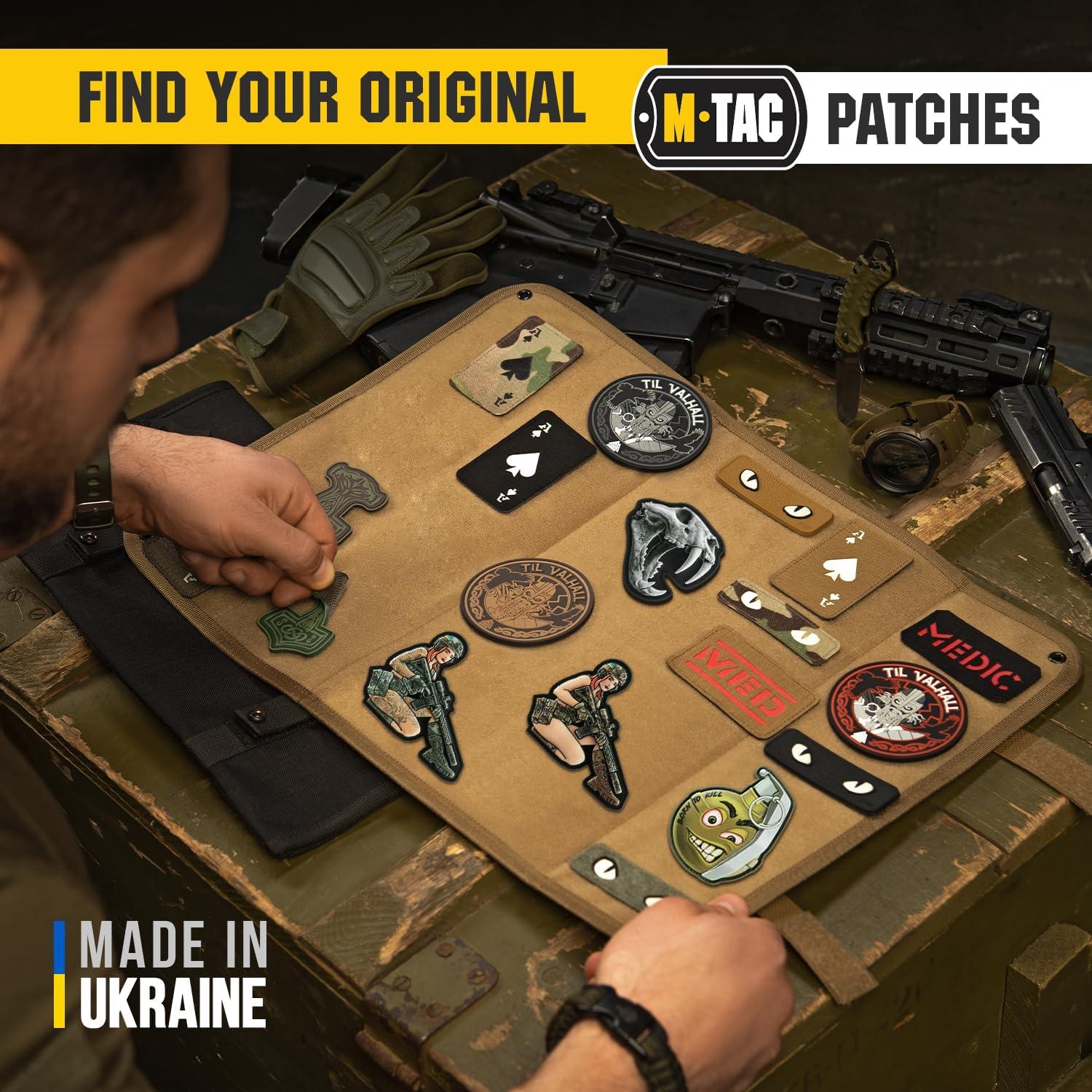 image:imageMTac Morale Patch PVC 3D Funny Military Tactical Patch Tactical Cool Army Meme Patches for Vest Backpacks Hats Hook and Loop Patches Old Tiger