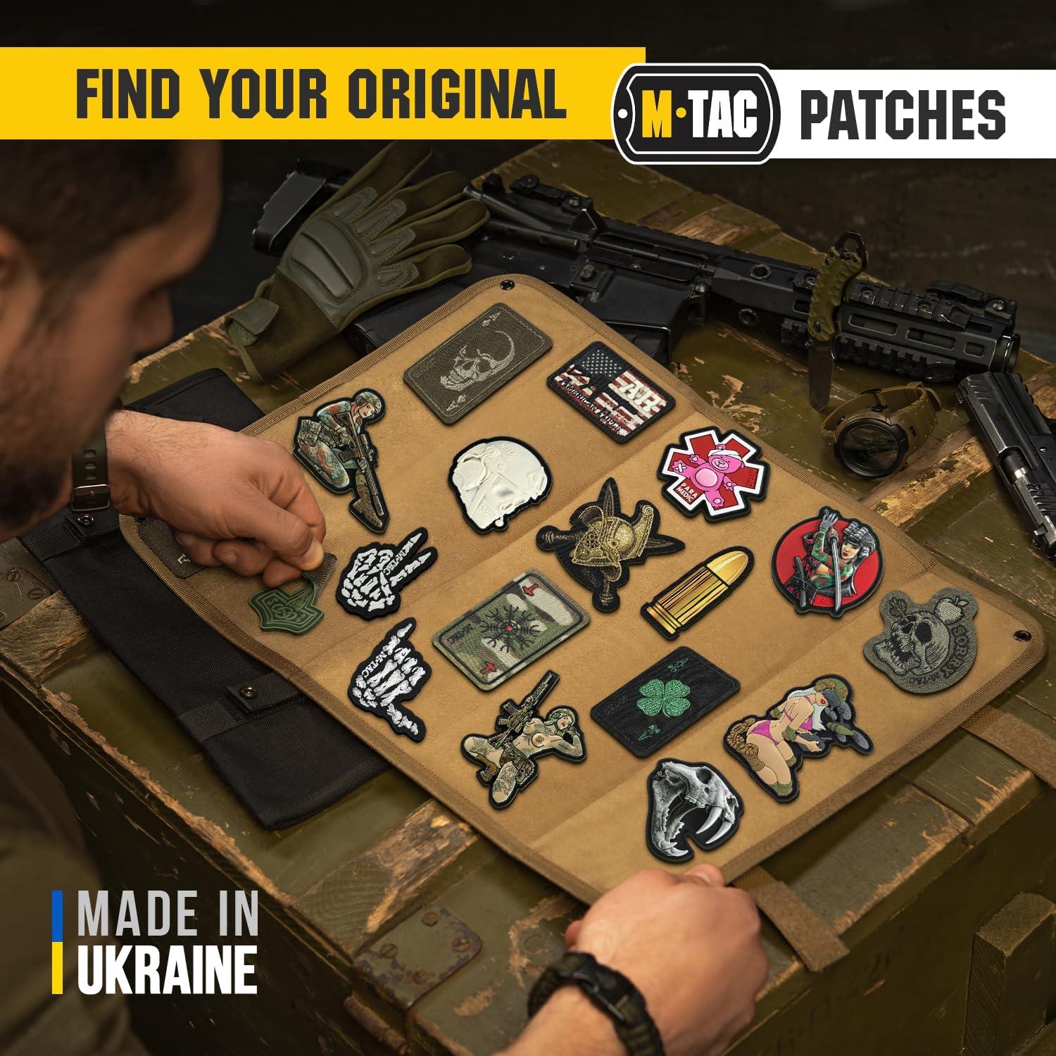 image:imageMTac Morale Patches 3D PVC Tactical Operator Skull Patches for Vest Backpacks Hats Tactical Military Patch with Hook Fastener Backing BlackWhite