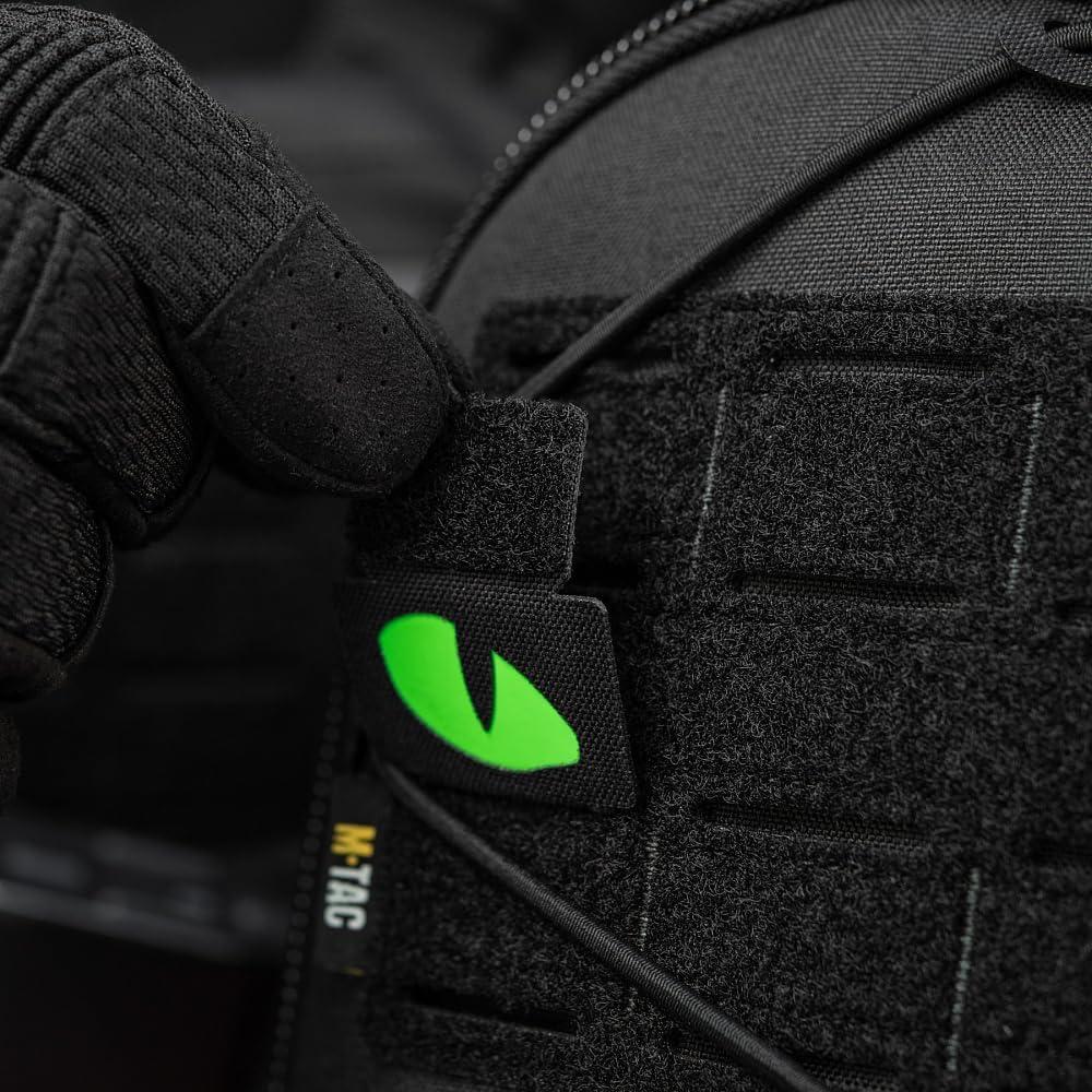image:imageMTac Multicolor Tiger Eyes Morale Patches Compatible with Molle Tactical Patch Military Combat Hook Fasteners CamoBlackGreenGID