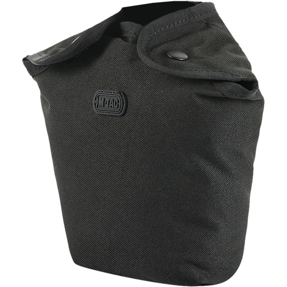 image:imageMTac Canteen Water Bottle 1 Quart Water Canteen 34 Oz1L Tactical Water Bottle for Military Hiking Camping Survival OliveBlack Pouch Bag