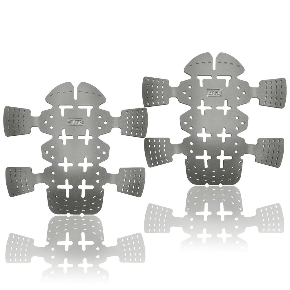 image:imageMTac Knee Pad Inserts for Men and Women 2 PCs A Pair of Knee Pads for Construction and Tactical Pants Memory Foam Knee Pads for Work GrayGrey
