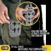 M-Tac Knee Pad Inserts for Men and Women (2 PCs) – A Pair of Knee Pads for Construction and Tactical Pants – Memory Foam Knee Pads for Work (Gray)(Gray)