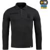 M-Tac Long Sleeve Tactical Polo Shirt for Men – Men’s Military Polo Shirt for Work, Outdoor, Tactical & Law Enforcement Gear(Black)
