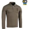 M-Tac Long Sleeve Tactical Polo Shirt for Men – Men’s Military Polo Shirt for Work, Outdoor, Tactical & Law Enforcement Gear(Dark Olive)