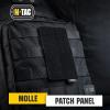 M-Tac Loop Tactical Morale Patches Board Molle Attachment 3.1 x 5.2 (Coyote)(Black)