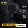 M-Tac Loop Tactical Morale Patches Board Molle Attachment 3.1 x 5.2 (Coyote)(Black)