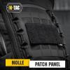 M-Tac Loop Tactical Morale Patches Board Molle Attachment 6.3 x 3.4 (Black)(Black)