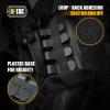 M-Tac Loop Tactical Morale Patches Board Molle Attachment 6.3 x 3.4 (Black)(Black)